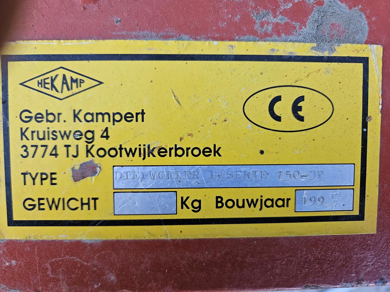 Hekamp Diepwoeler 3 poot