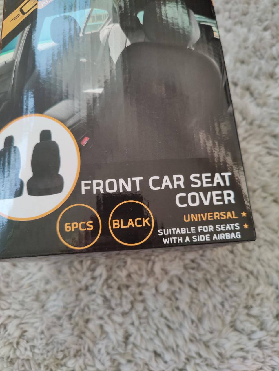 Auto stoel hoezen zwart