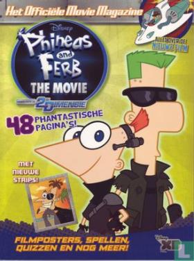 Strips: Phineas and Ferb The Movie Officiële Movie Magazine Eerste druk