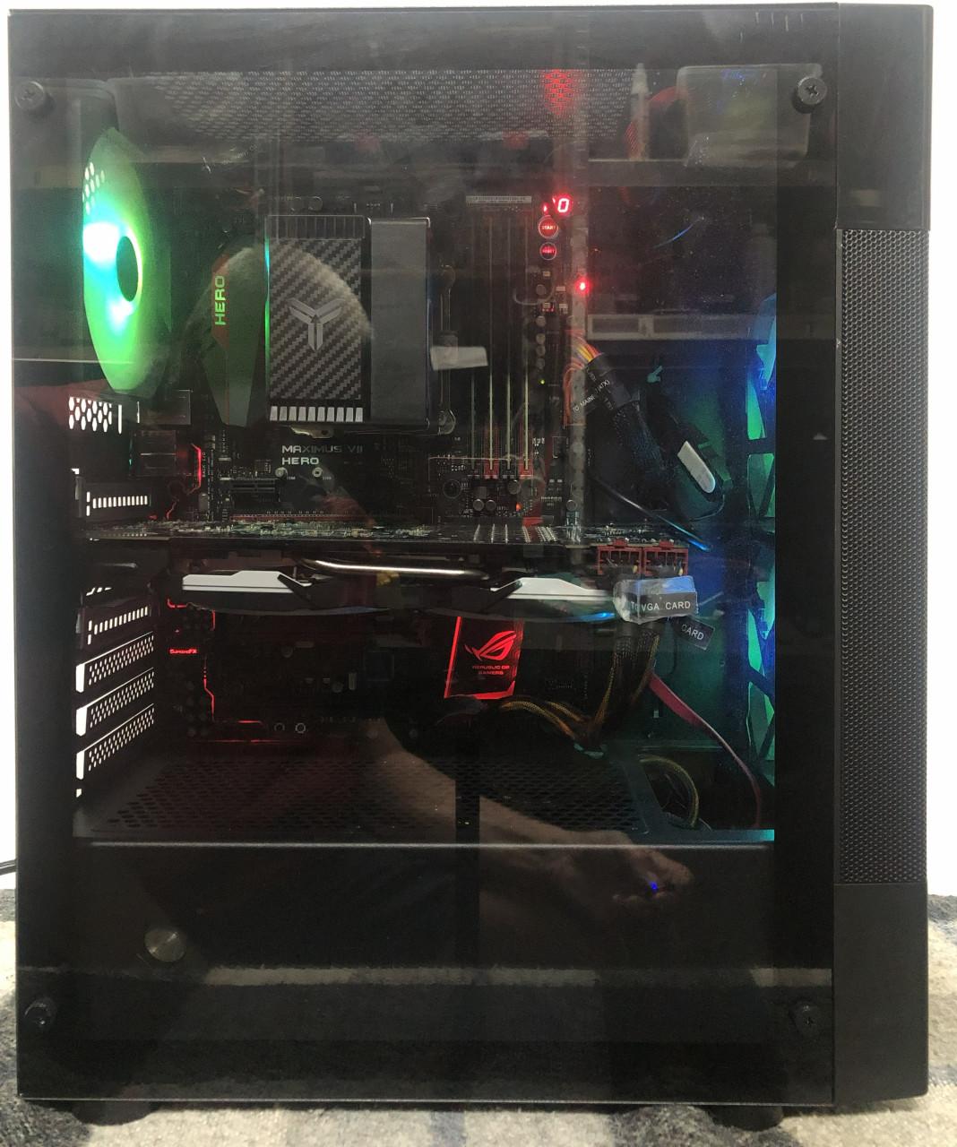 Gaming Pc .ASUS ROG Maximus VII Hero Z97 -i7-4790k.32ram