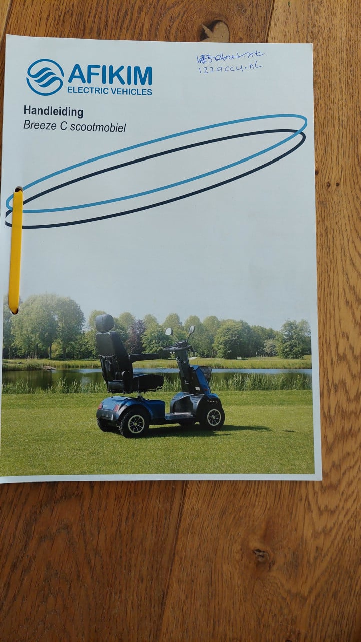 Afikim Breeze C4 scootmobiel
