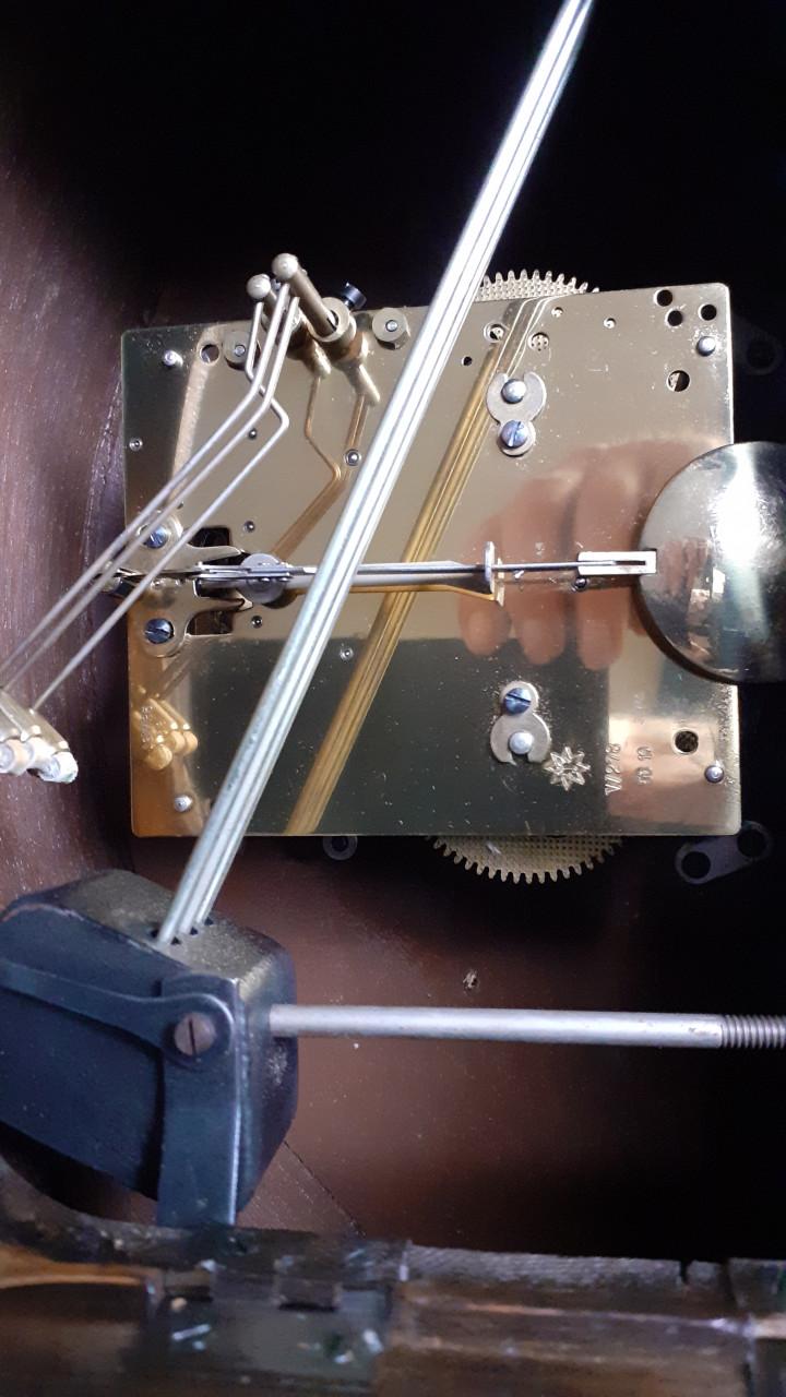 Schoorsteen pendule van junghanz