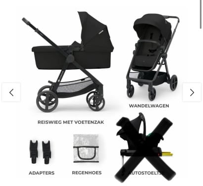 Nieuw - Kinderwagen Kinderkraft Newly
