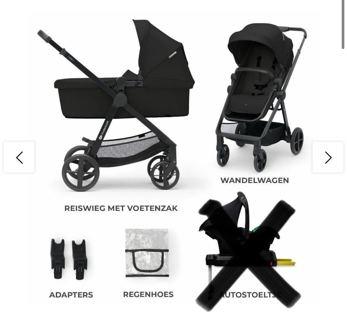 Nieuw - Kinderwagen Kinderkraft Newly