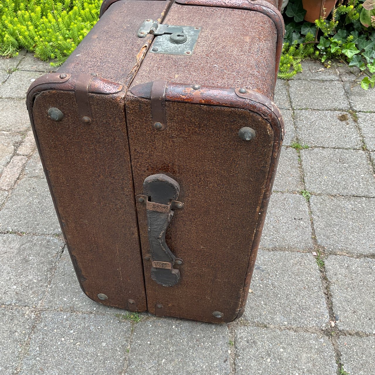 Antieke hutkoffer
