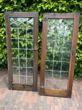 Glas in lood deurtjes