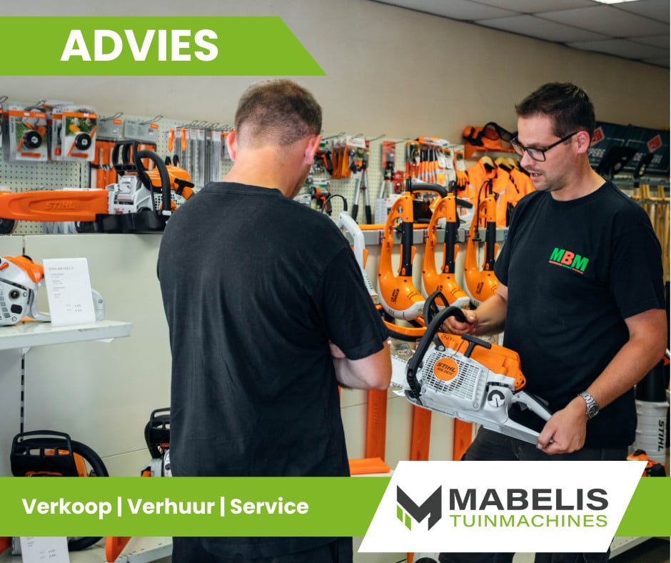 Onderhoud en reparatie Tuinmachine - Mabelis Tuinmachines