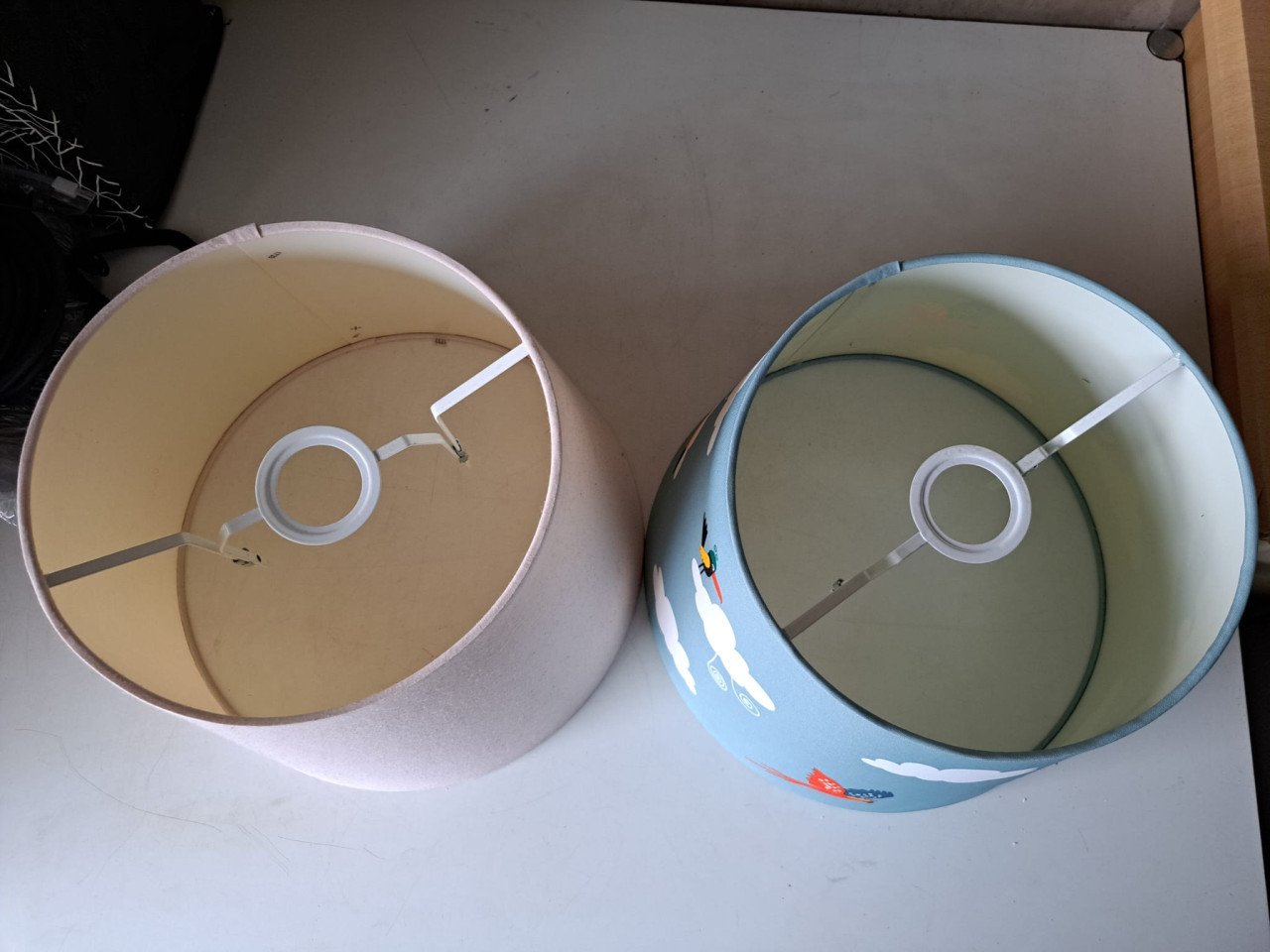 Te koop 2 mooie lampen kapjes