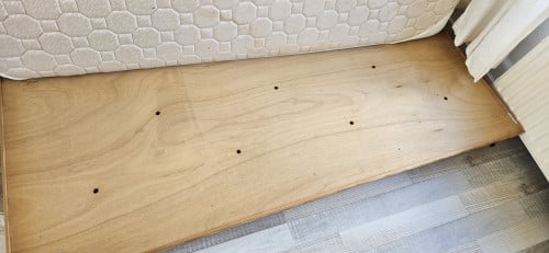 Bed plateau op wielen