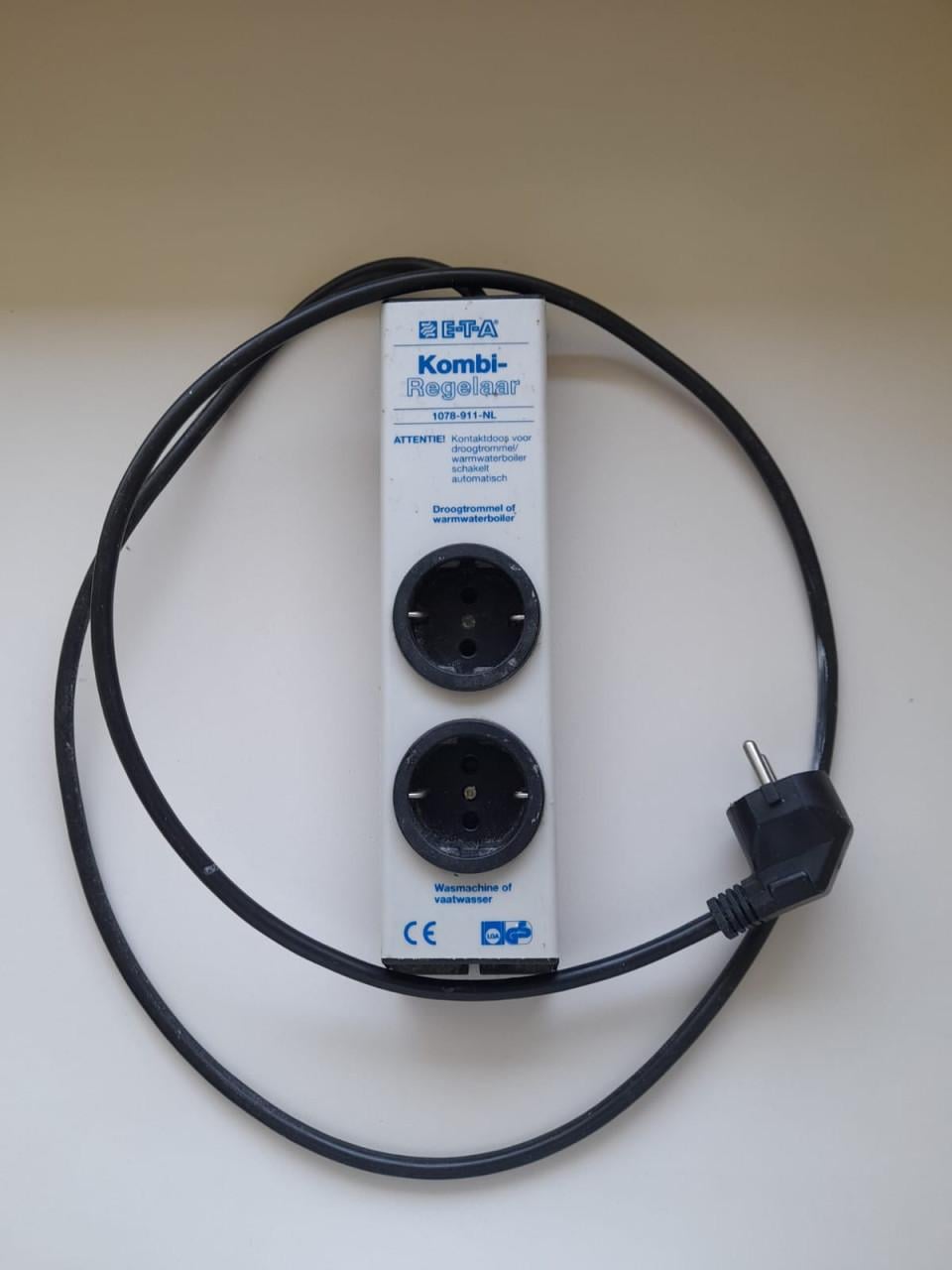 E-T-A Kombi-Regelaar 1078-911-NL (wassen+drogen tegelijk)