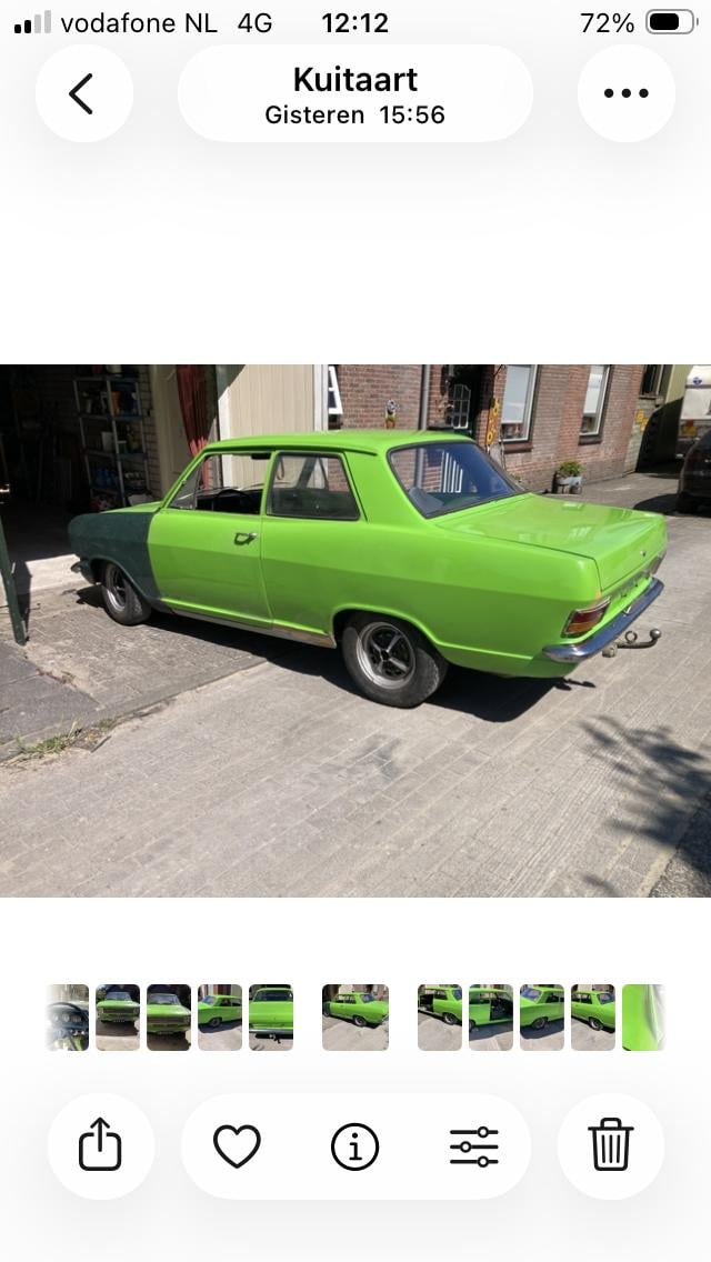 Opel kadett b 1200   1968