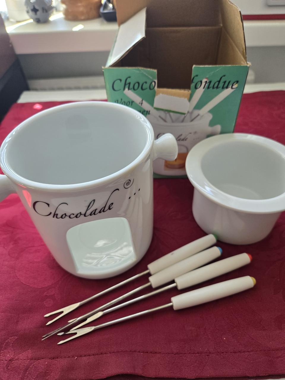 Chocolade fondue Xenos 4 personen