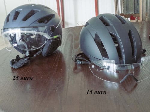 Fiets-snorfietshelmen