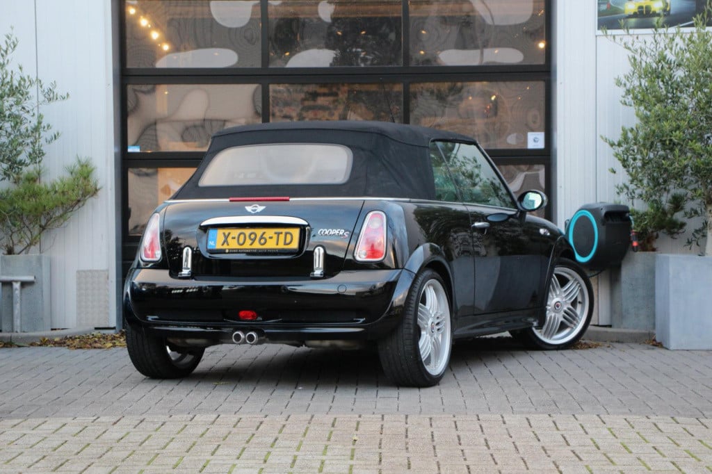 Mini Cabrio mini 1.6 s chili - harman/kardon - leder - navi - cruise - stoe