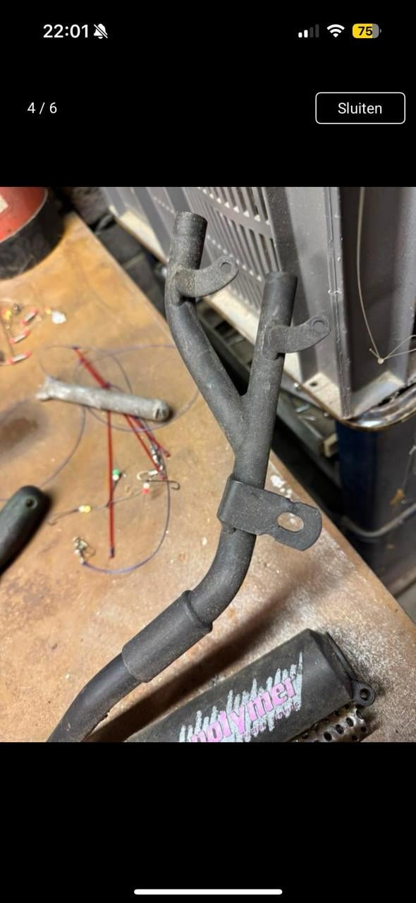 Dubbele polymer uitlaat voor citta