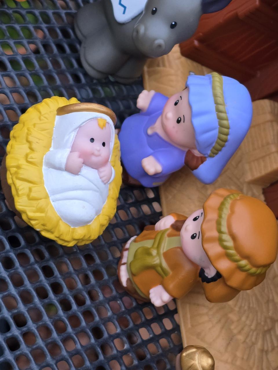 Fisher-Price  Little People   KERSTSTAL