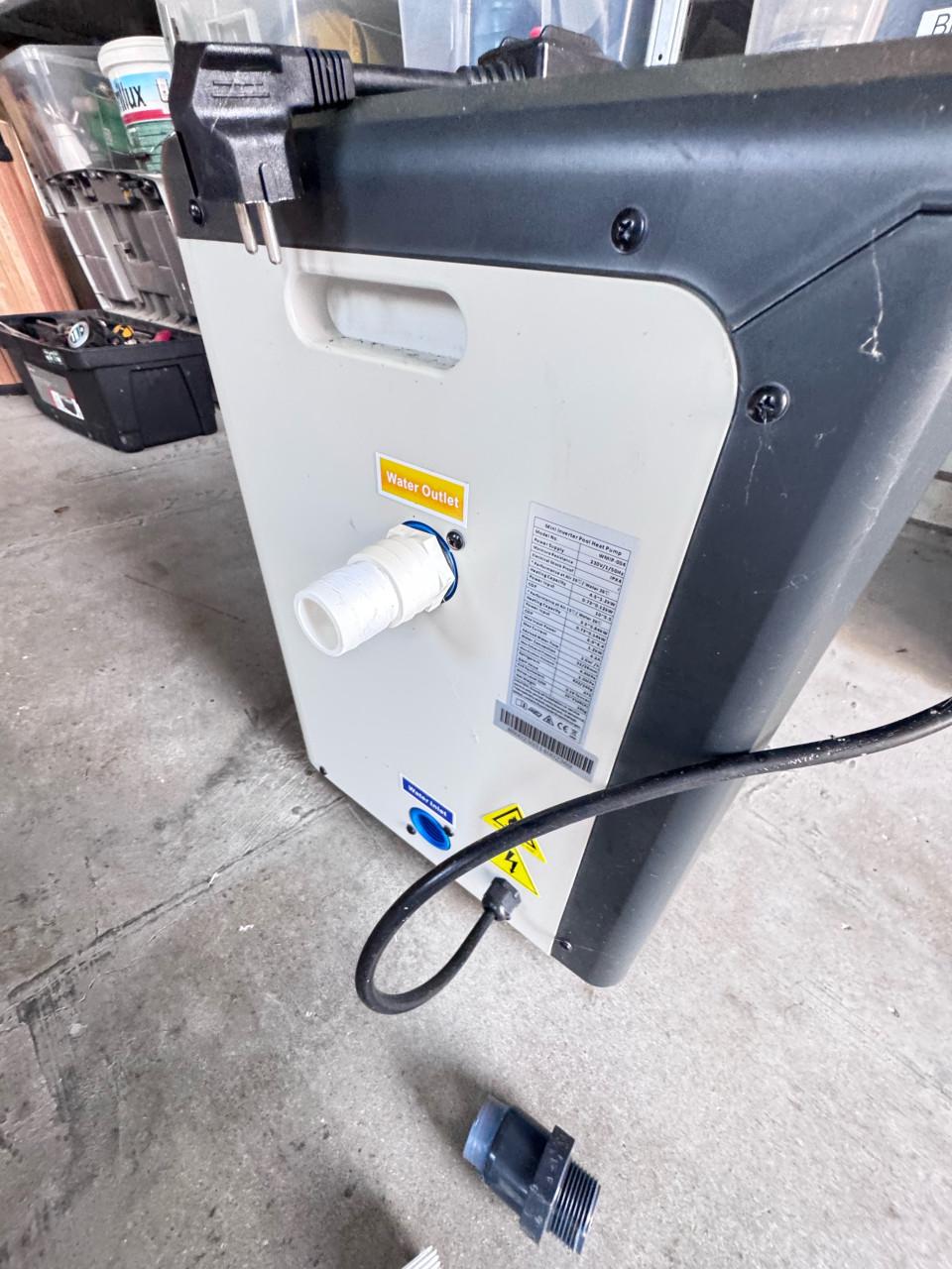 W'eau Mini Inverter 20 Plus zwembad warmtepomp - 4,5 kW