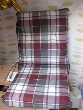 Gloed nieuwe 4 stuks tuinstoelkussens