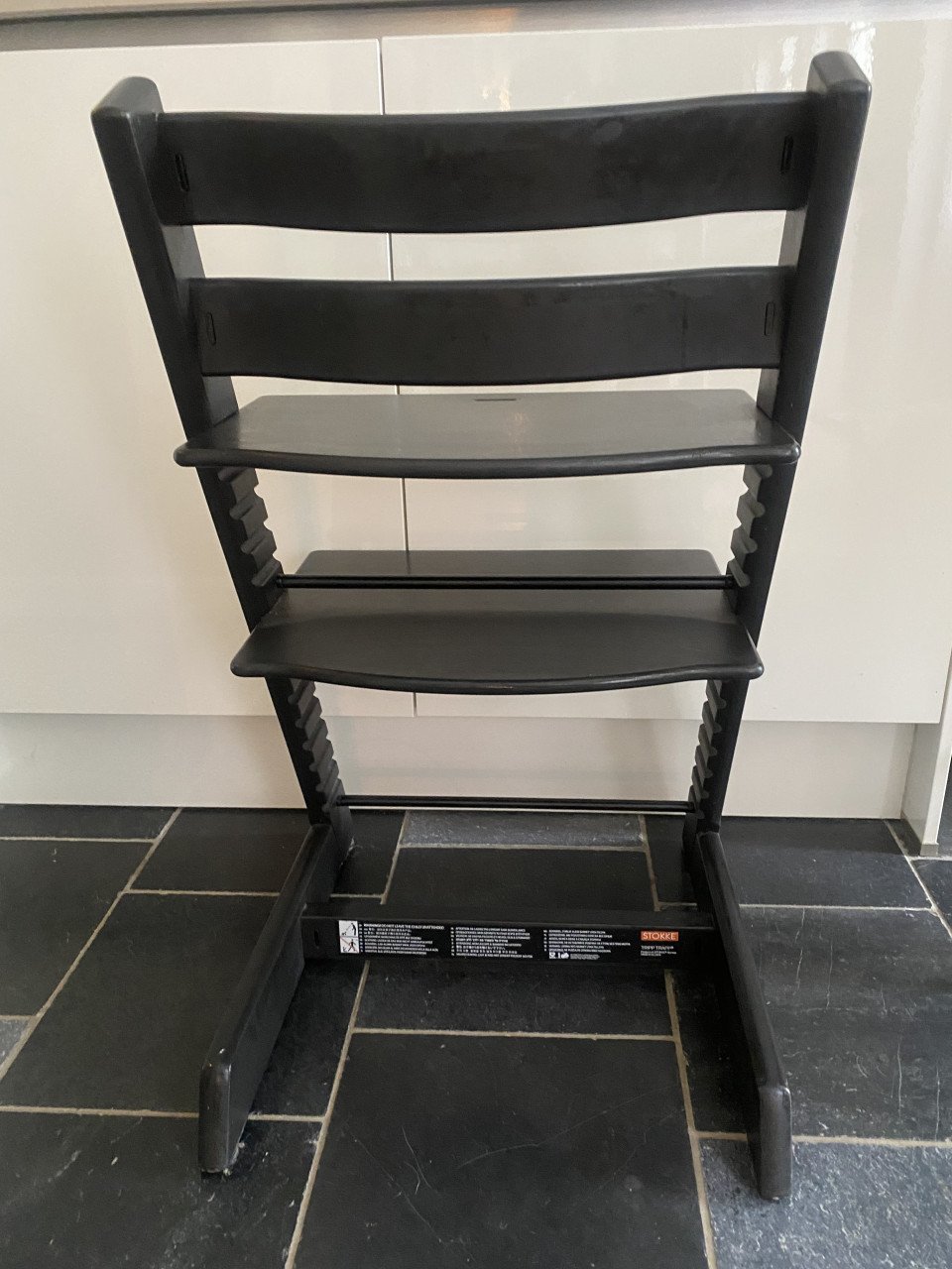 Stokke Trip Trap kinderstoel zwart