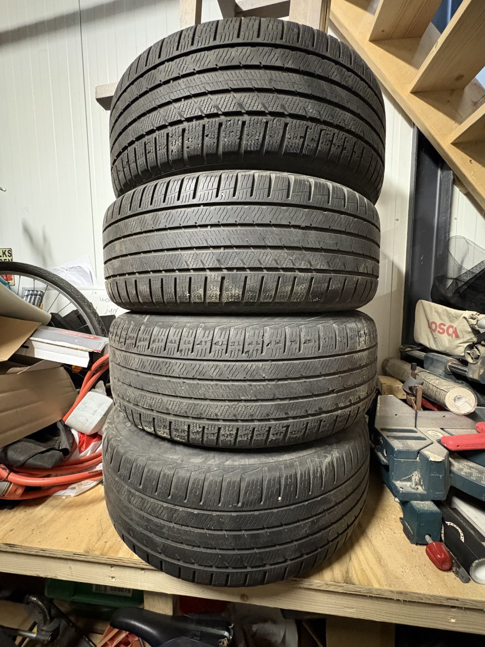 4 stuks Audi velgen 235/55 R19 105W