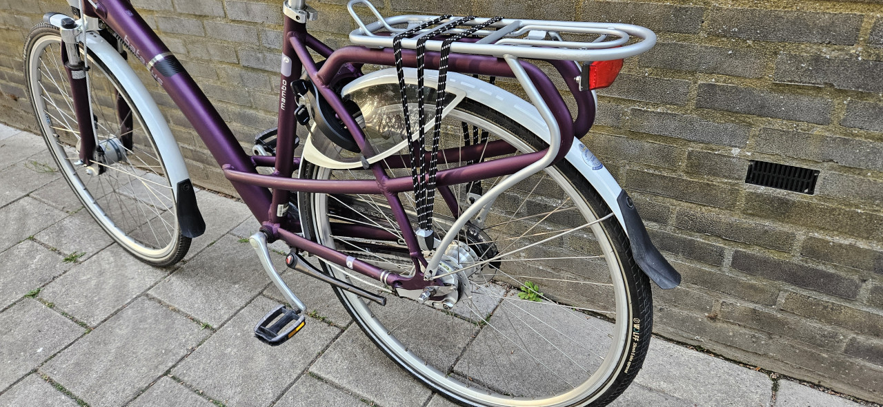 Batavus damesfiets unieke kleur