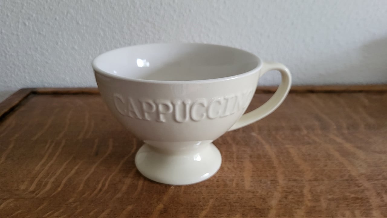XL cappuccino kop - NIEUW