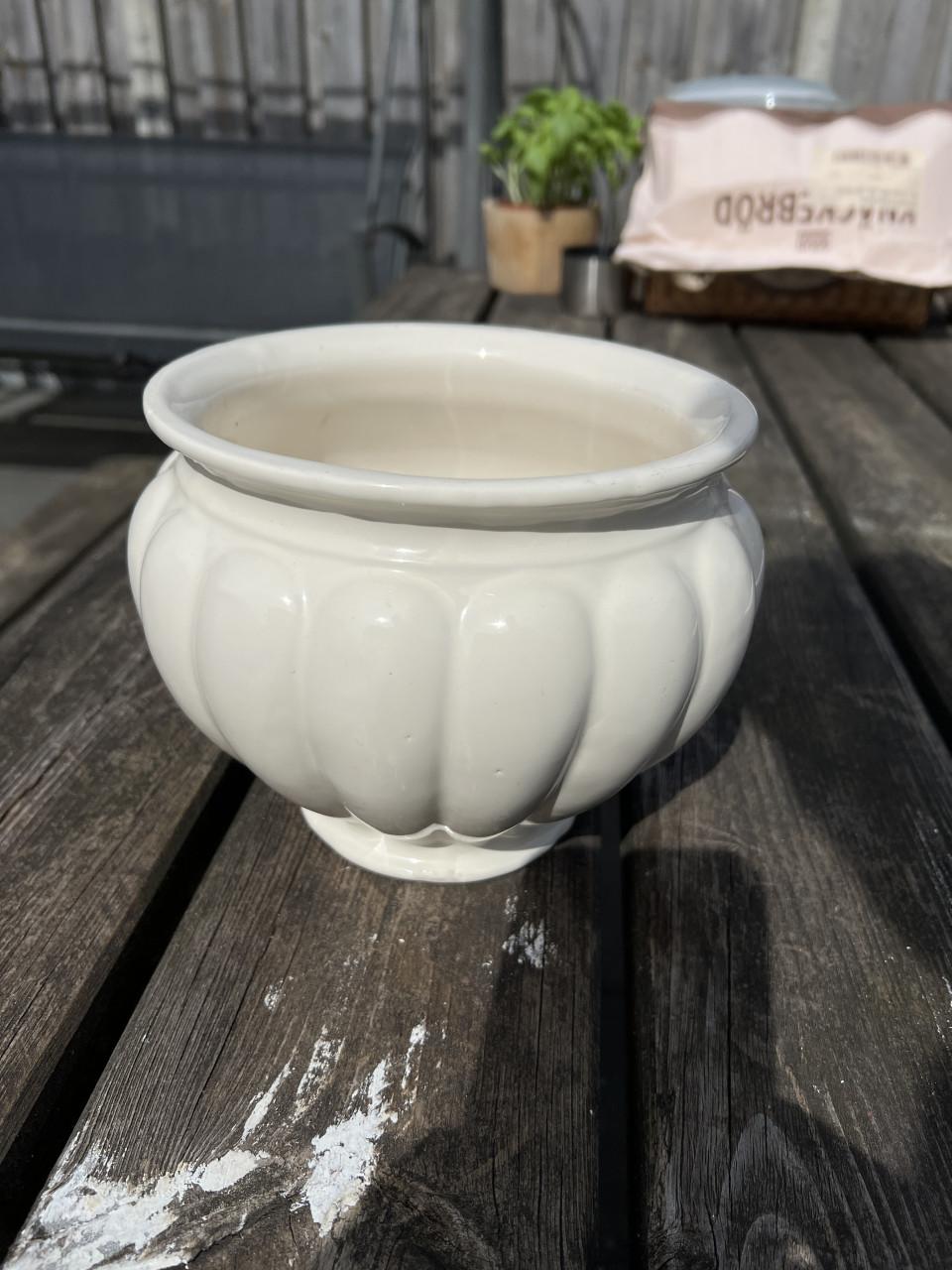 Groot Vintage bloempot