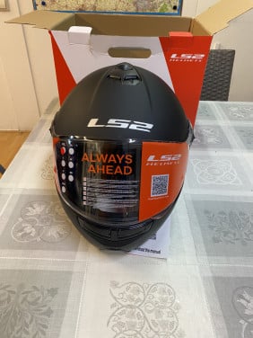 Nieuwe motorhelm