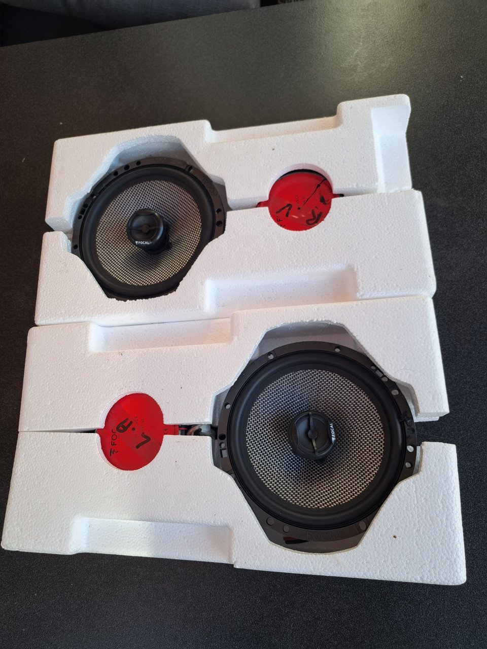 2 sets focal 165 ac