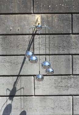 Vintage Cascade Lamp Chroom