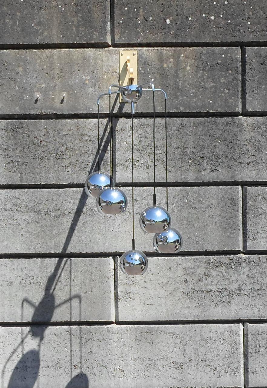 Vintage Cascade Lamp Chroom