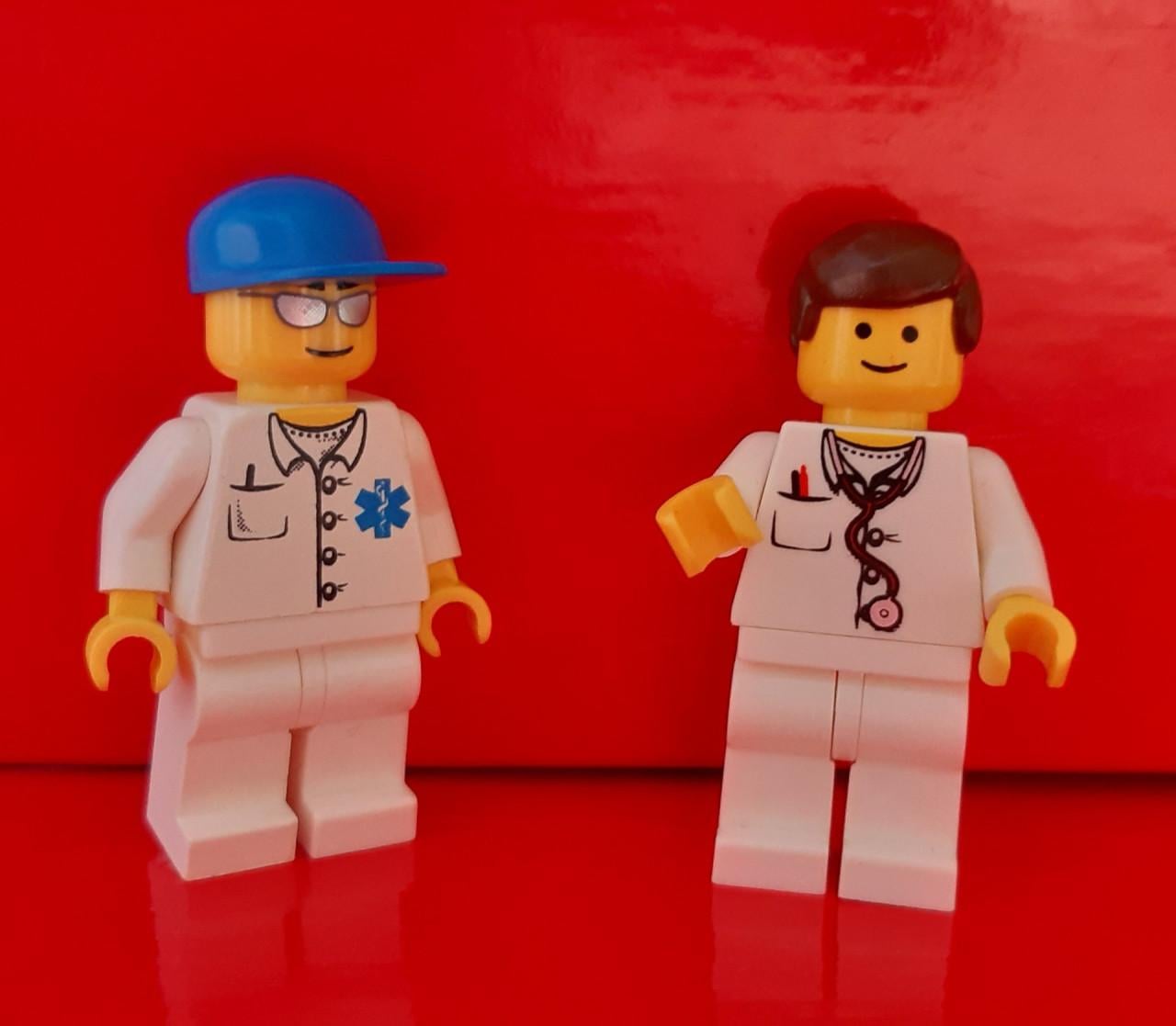 Lego minifiguren: dokter, arts