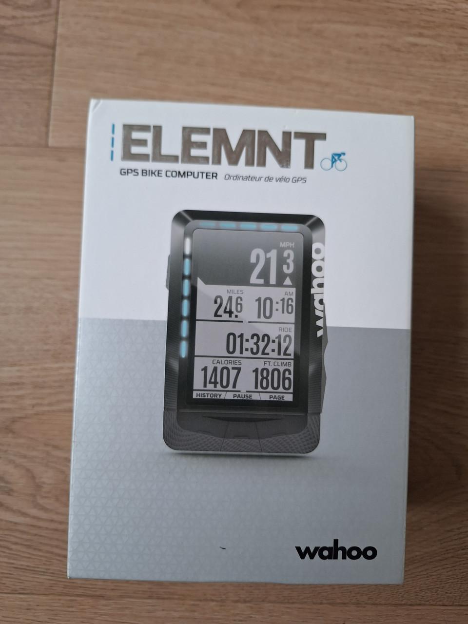 Wahoo Element fietscomputer.