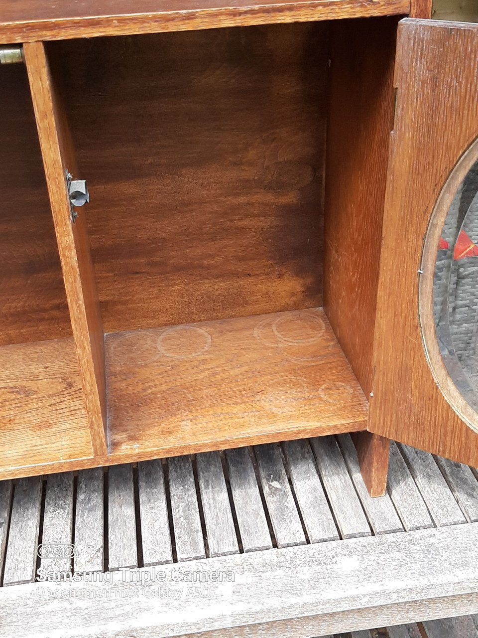 Houten keukenkastje antiek