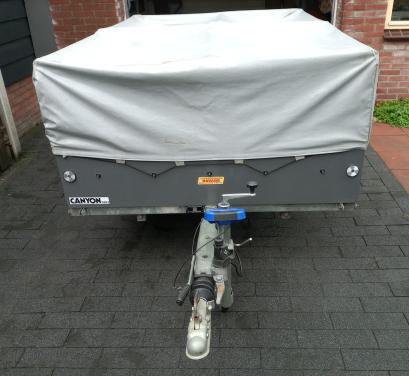Aanhanger met afdekzeil