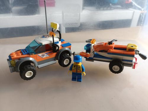 Lego 7737 City Coast Guard $WD + Jetski