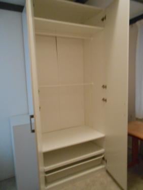 Ikea Pax kledingkast 100x58x236, kast. En schoenenkastje