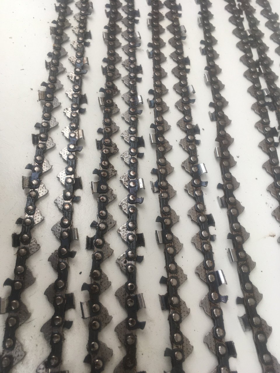 5x zaagketting sp21g voor accukettingzaag husqvarna zo goed als nieuw