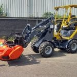 Boxer wlf hydraulische klepelmaaier gaint/ eurotrac aansluiting