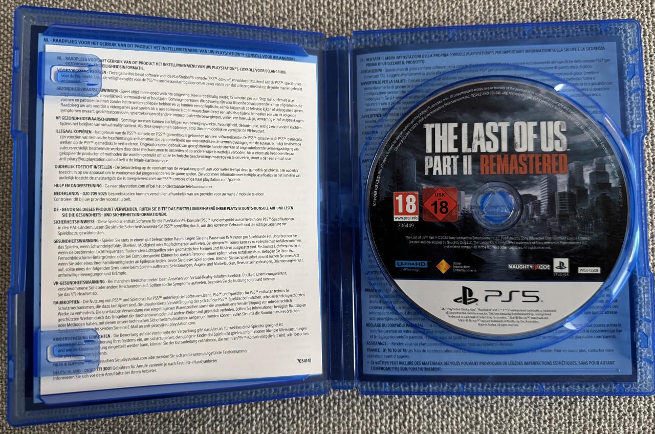 The Last of Us Part II Remastered (PS5) – Zo goed als nieuw