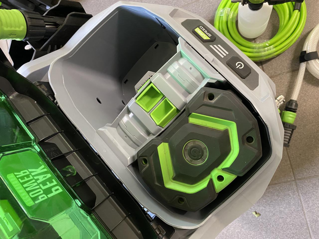 EGO accu hogedrukreiniger