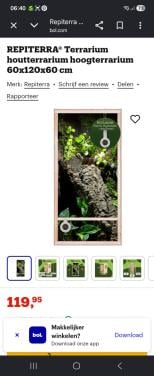 Terraruim 6 maand oud