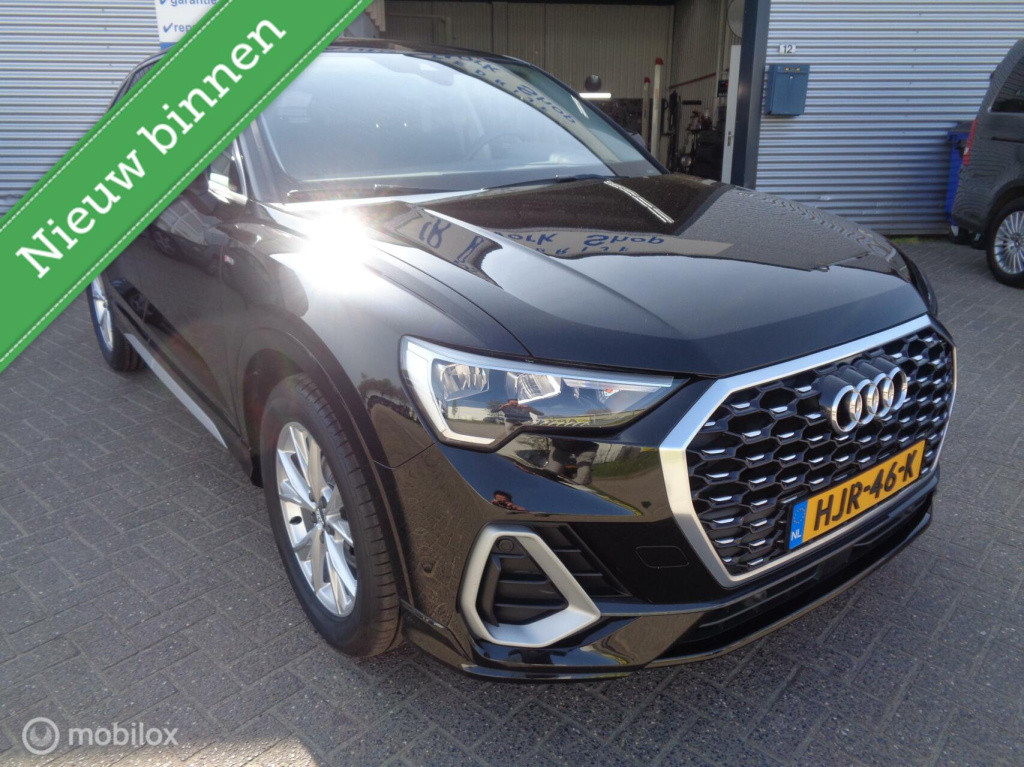 Audi Q3 35 tfsi sportback business/s-line/automaat/ecc/stoelverw/pdc/lm vel