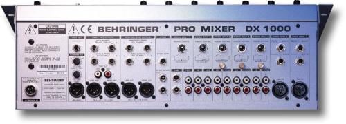 DJ Audio mixers met flightcase