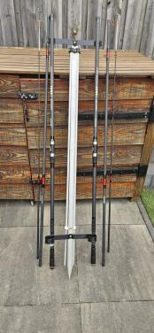 2 standhengels en 1 strandsteun