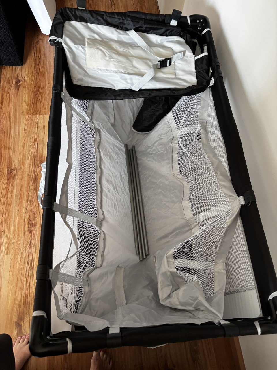 Campingbed met matras