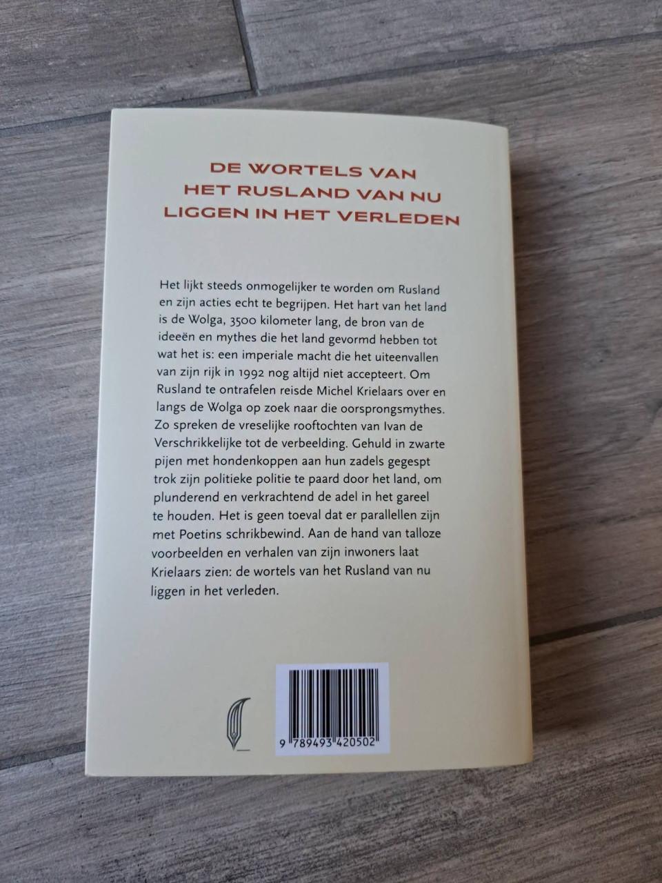 Rivier van bloed van Michel Krielaars . Een cultuurgeschiedenis van Wolga