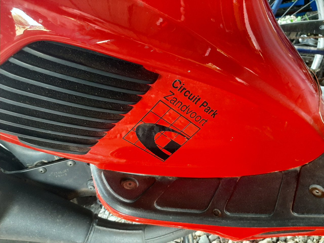 Italjet F50 Zandvoort Circuit Park scooter