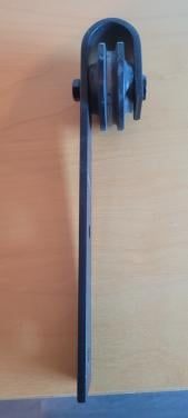 Industrieel schuifdeursysteem – 5 meter rail – 8 hangrollers