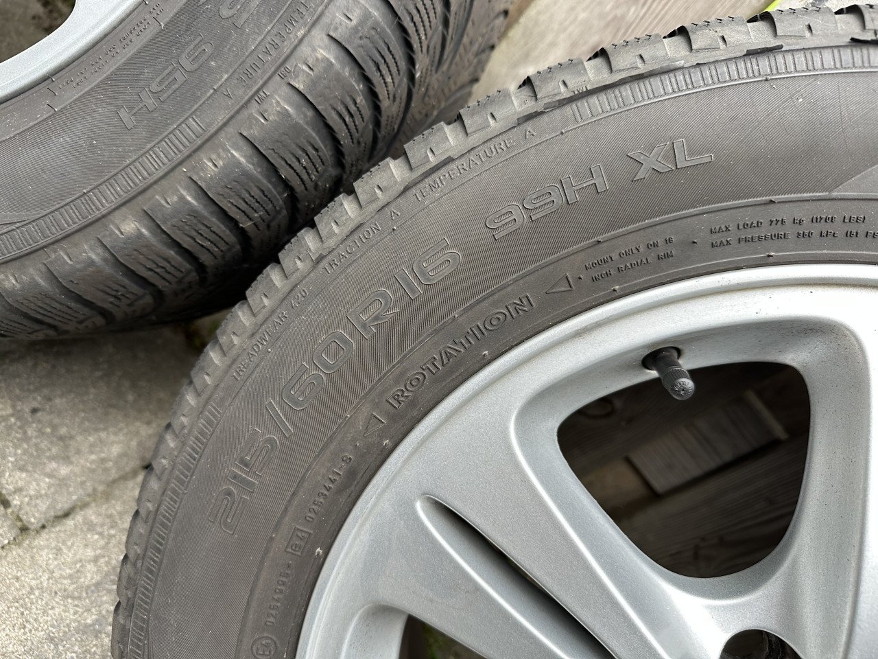 Winterbanden +velgen 16 inch Ford Mondeo Galaxy, enz.